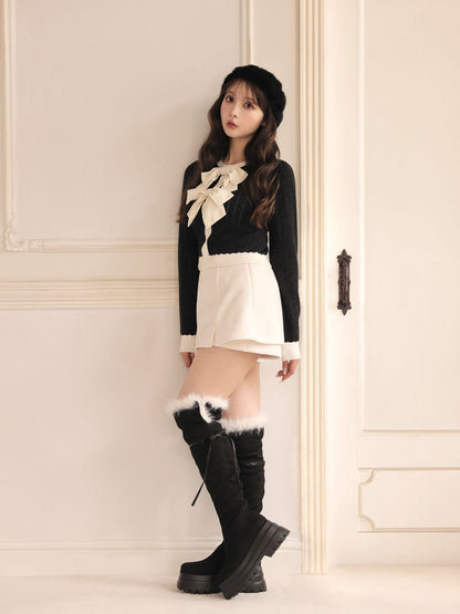 model：160cm　(size：F　color：Black)