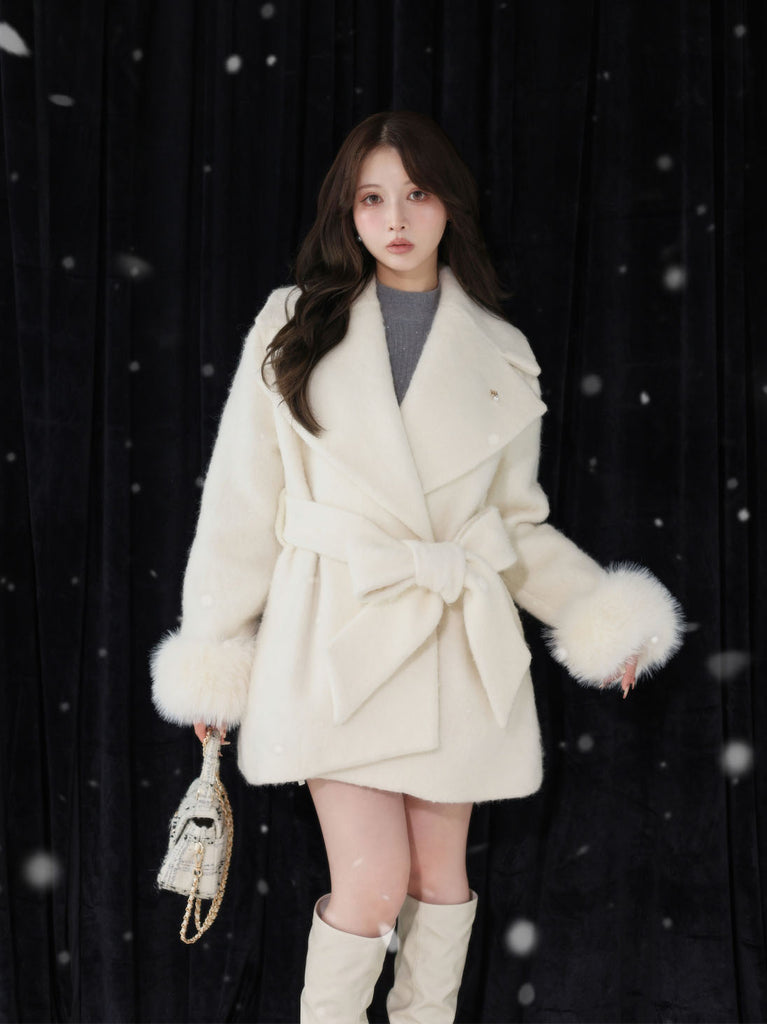 model：160cm　(size：F　color：Ivory)