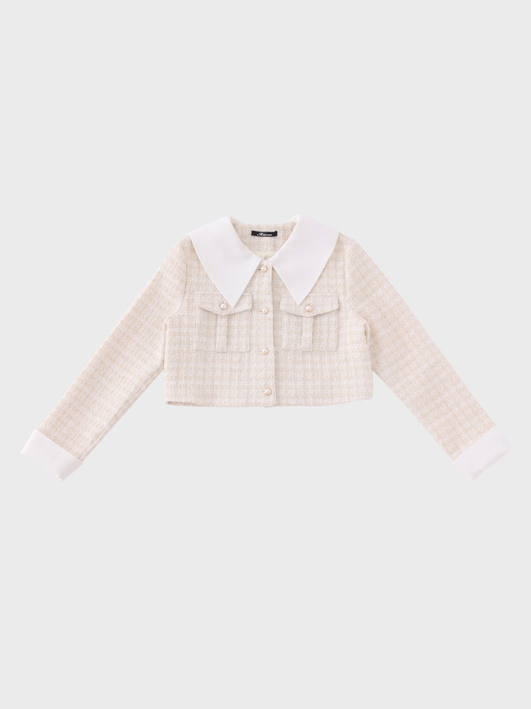 【SALE】Sweet spring tweed jacket (eme10337)