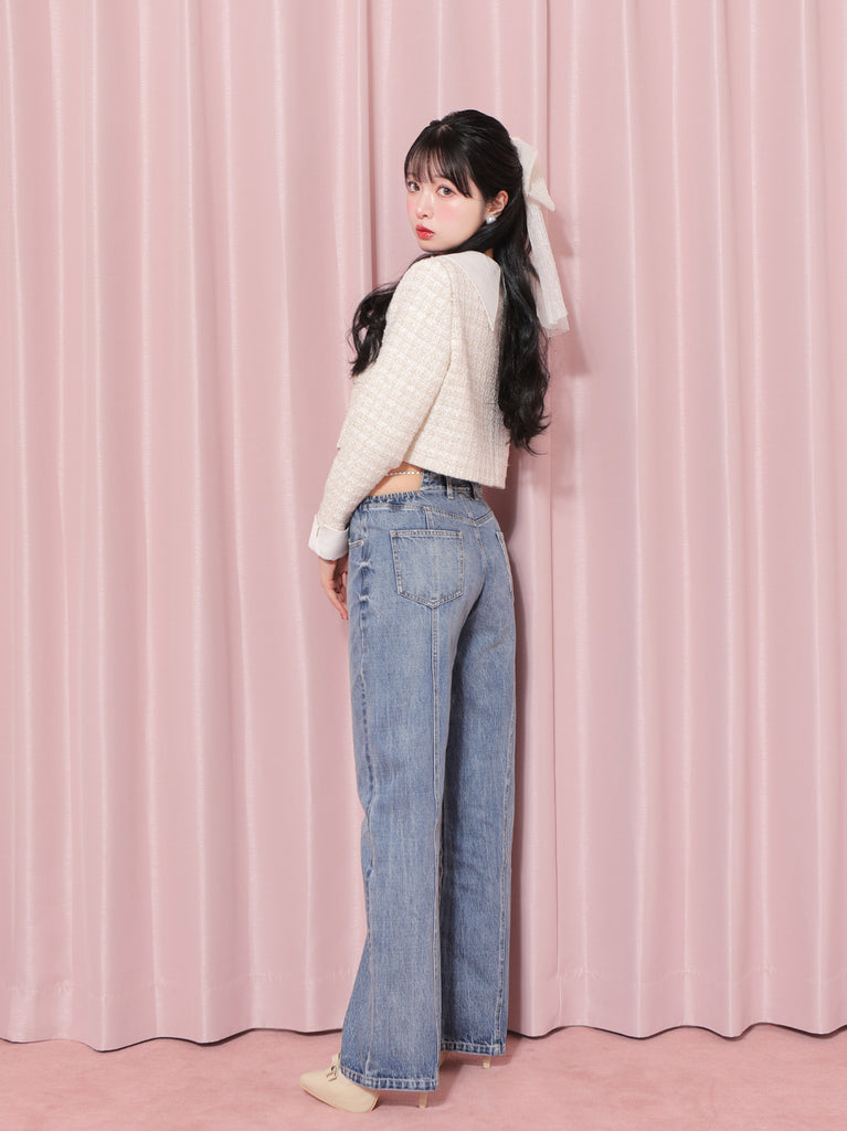 model：160cm　(size：F　color：Ivory)