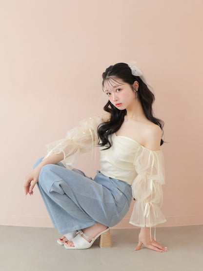 model：160cm　(size：F　color：Ivory)