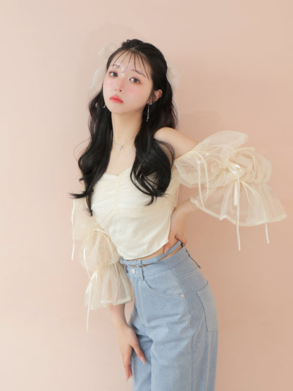 model：160cm　(size：F　color：Ivory)