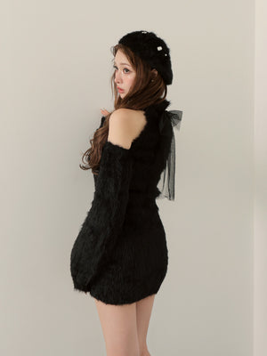 Etoile ribbon beret(eme10833)
