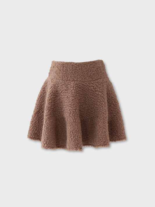 【SALE】Boa flare mini skirt(eme10378)