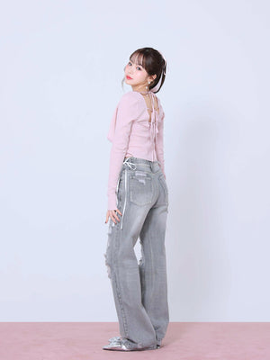 model：158cm　(size：F　color：Pink)