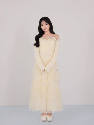 model：150cm　(size：F　color：Ivory)