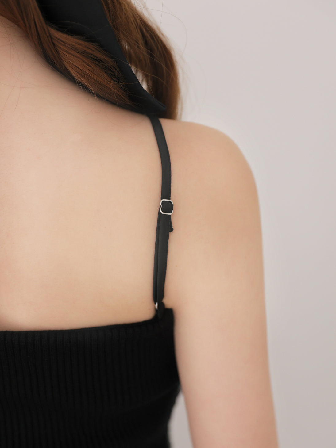 Tulle knit ensemble tops(eme10386)