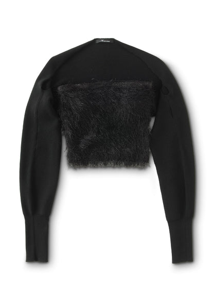 Feather like ensemble tops (eme10442)