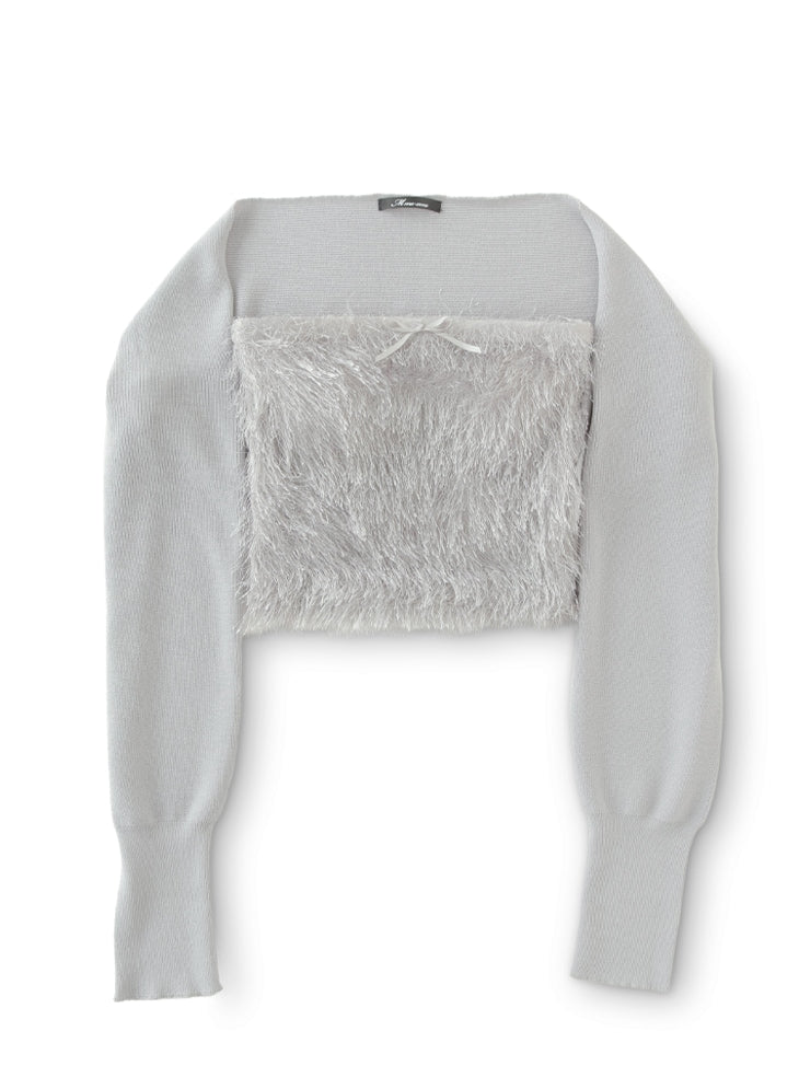 Feather like ensemble tops (eme10442)