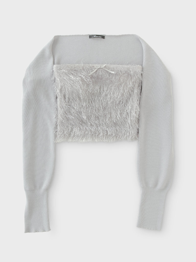 SALE: Feather-like Ensemble Top (eme10442)