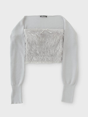 SALE: Feather-like Ensemble Top (eme10442)