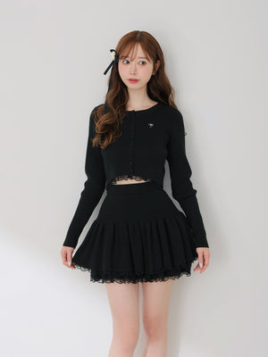 model：162cm　(size：F　color：Black)