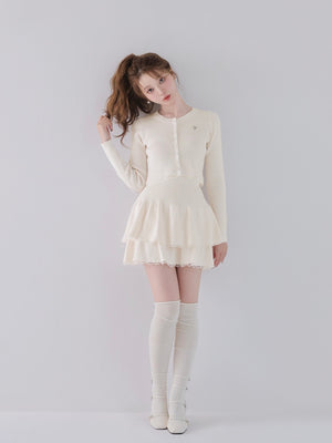 model：160cm　(size：F　color：Ivory)