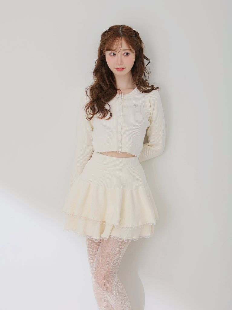 model：162cm　(size：F　color：Ivory)