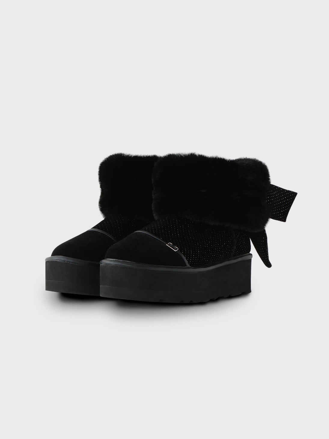 2way Velour Mouton Boots (eme10463)