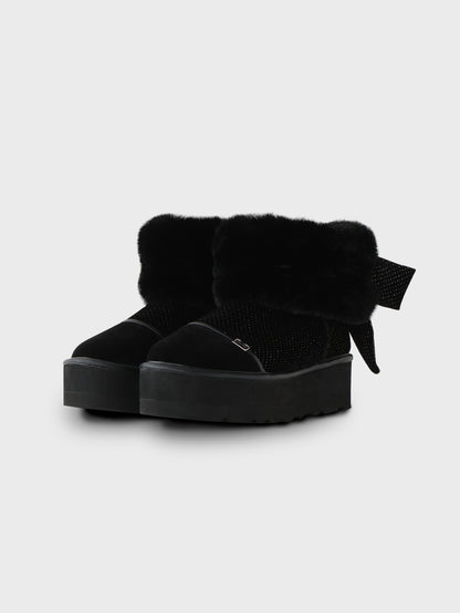 2way Velour Mouton Boots (eme10463)