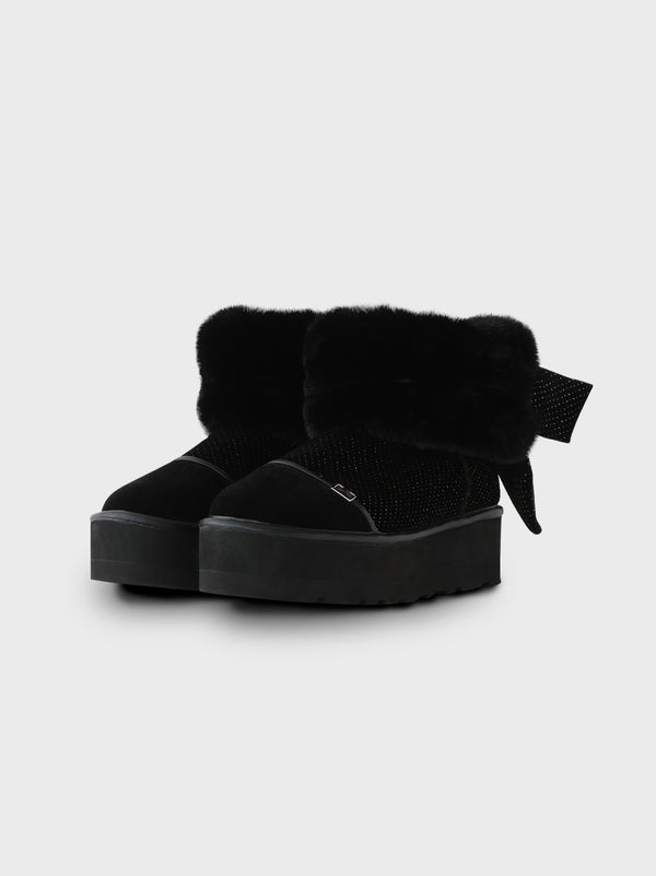 [SALE] 2-Way Velour Mouton Boots (eme10463)