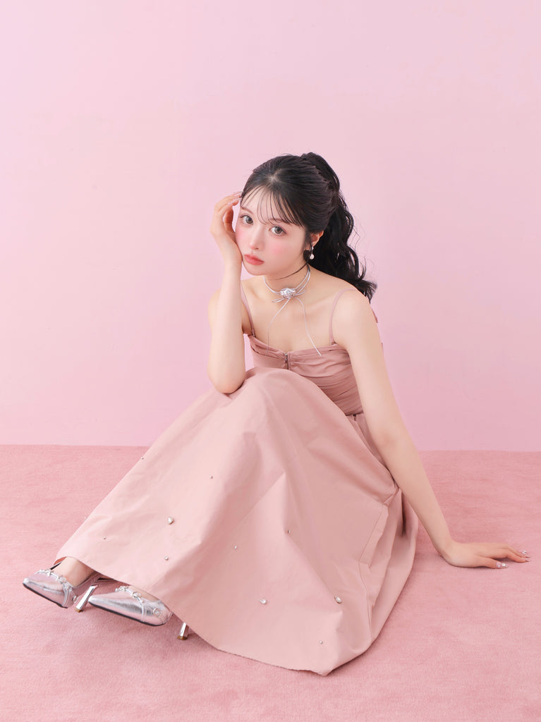 model：160cm　(size：F　color：Pink)
