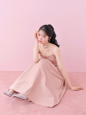 model：160cm　(size：F　color：Pink)