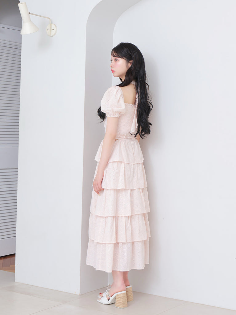 model：160cm　(size：F　color：Pink)