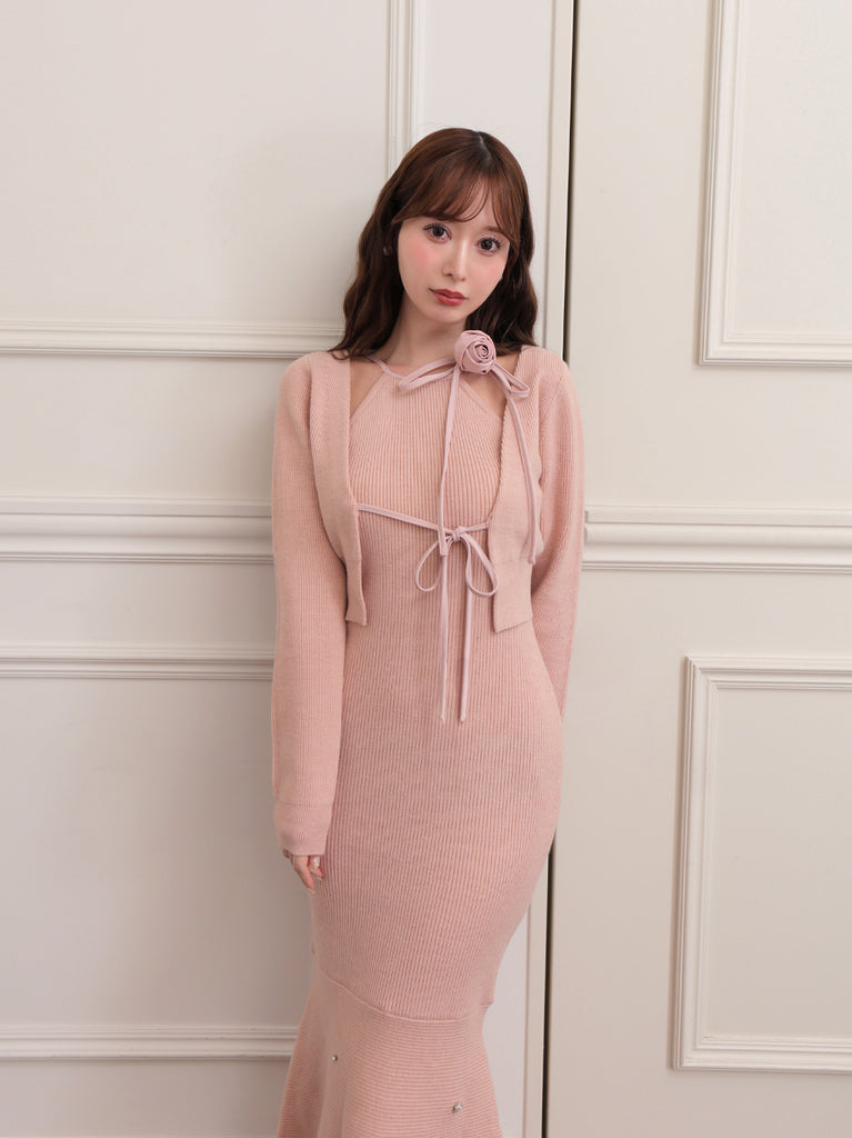 model：162cm　(size：F　color： Pink)