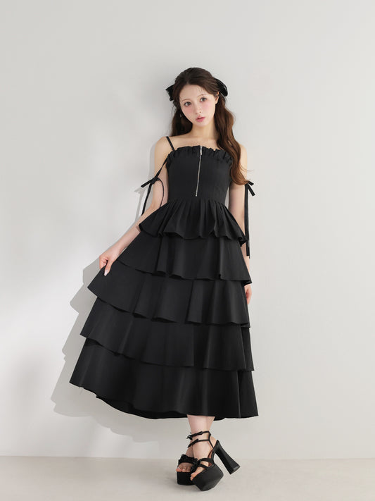 model：160cm　(size：F　color：Black)