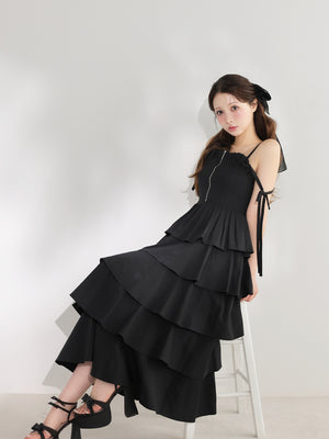 model：160cm　(size：F　color：Black)