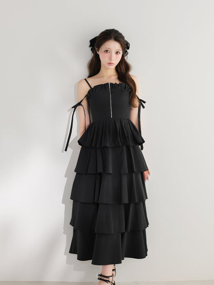 model：160cm　(size：F　color：Black)