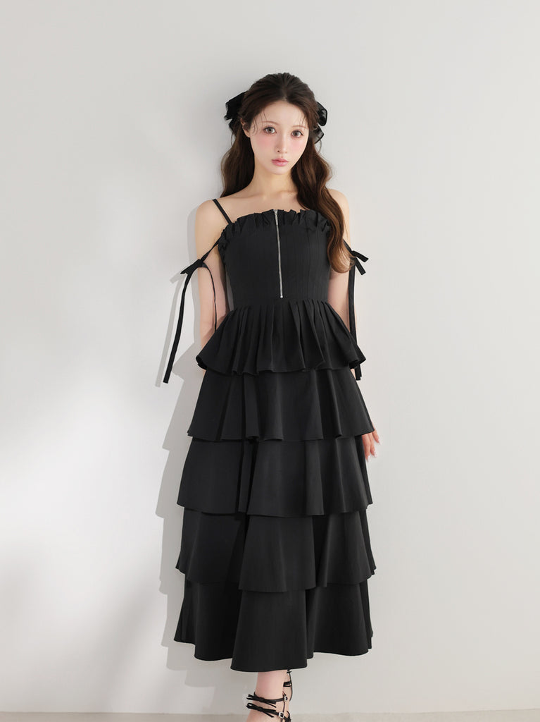 model：160cm　(size：F　color：Black)