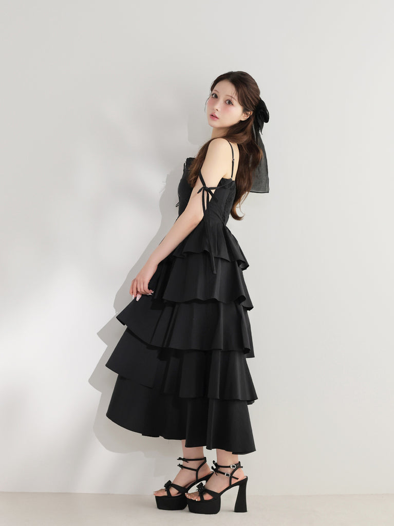 model：160cm　(size：F　color：Black)
