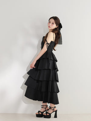 model：160cm　(size：F　color：Black)
