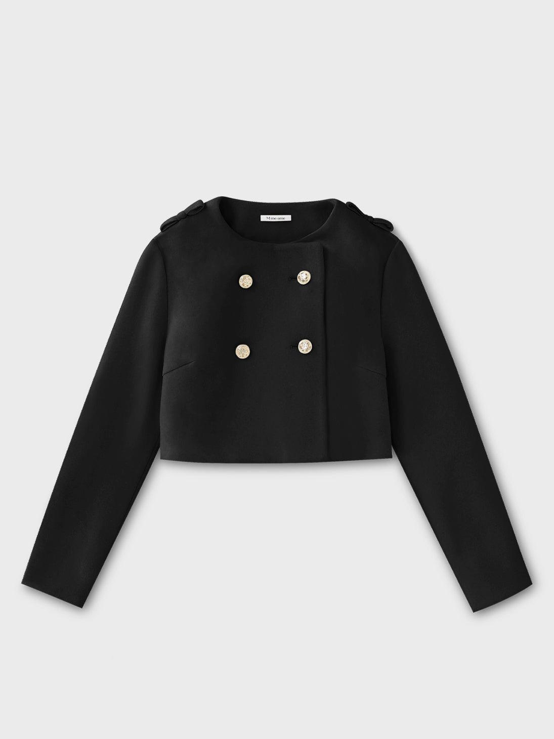 エムミーエメ Cropped melton jacket Cropped melton jacket(eme10498) – M me eme