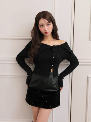 model：160cm　(size：F　color：Black) 