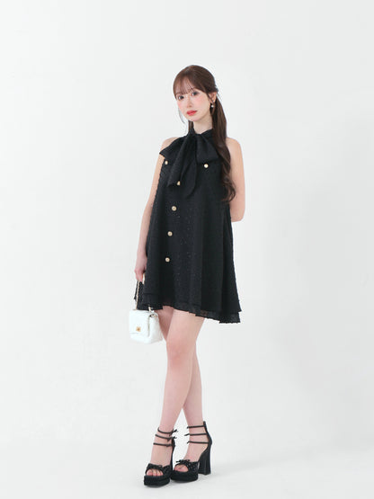 model：160cm　(size：F　color：Black)