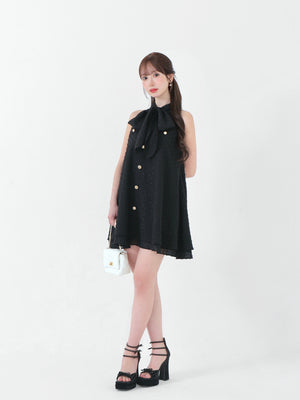 model：160cm　(size：F　color：Black)