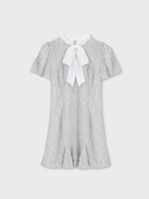 Feather sequin mini onepiece(eme10548)