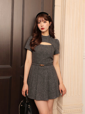 model：160cm　(size：F　color：Gray)