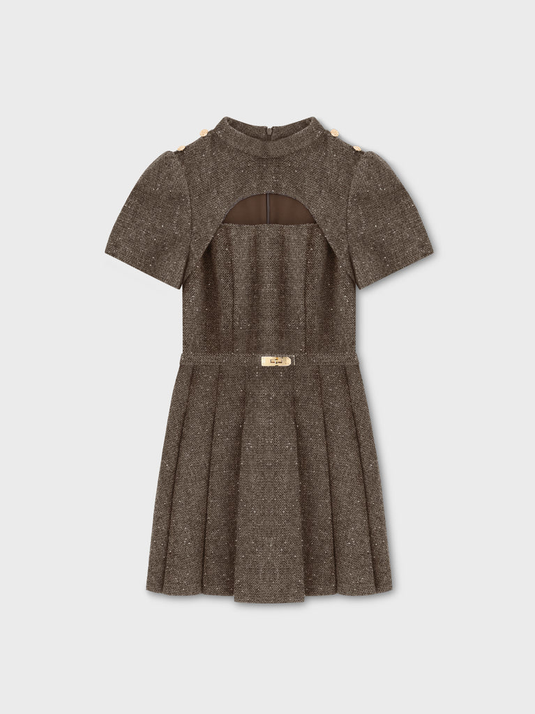 Classical herringbone mini onepiece(eme10550)