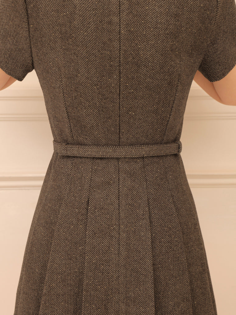 Classical herringbone mini onepiece(eme10550)