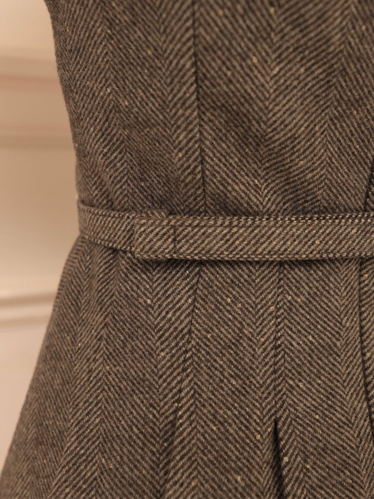 Classical herringbone mini onepiece(eme10550)