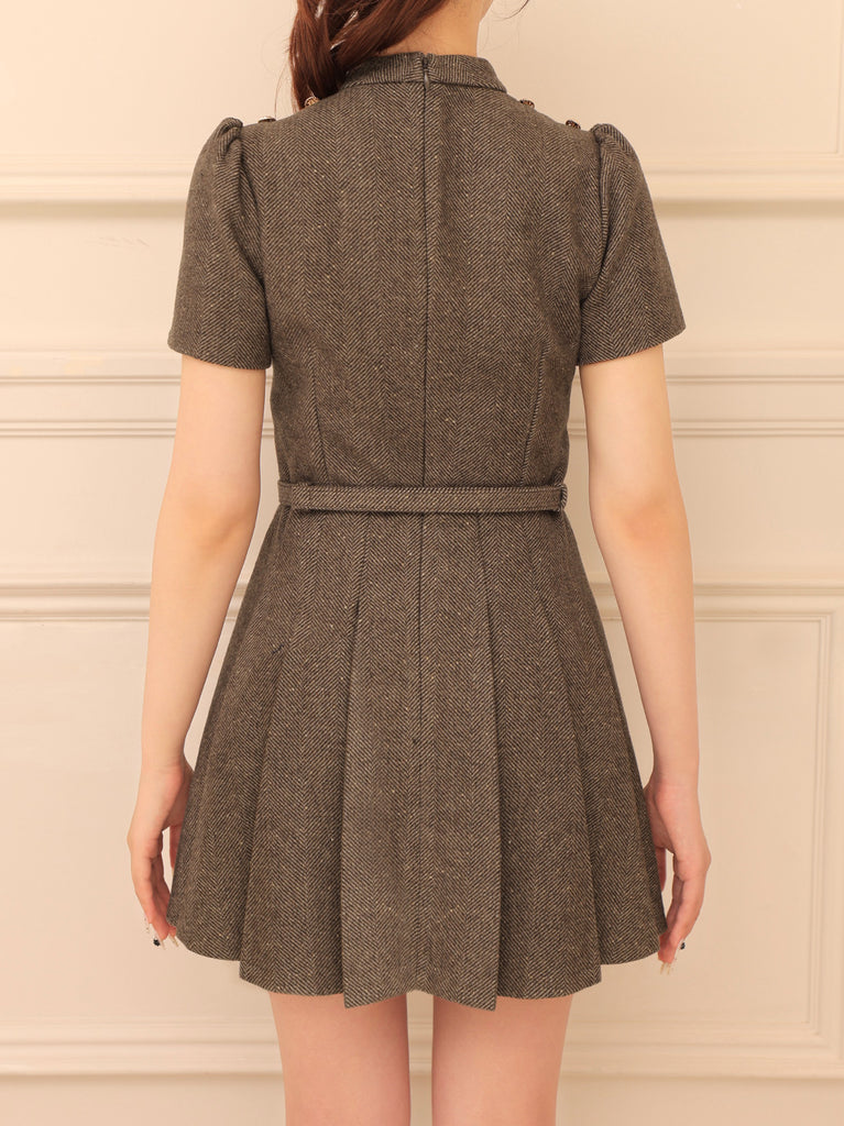 Classical herringbone mini onepiece(eme10550)