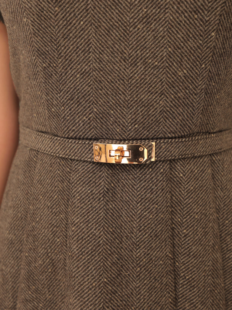 Classical herringbone mini onepiece(eme10550)