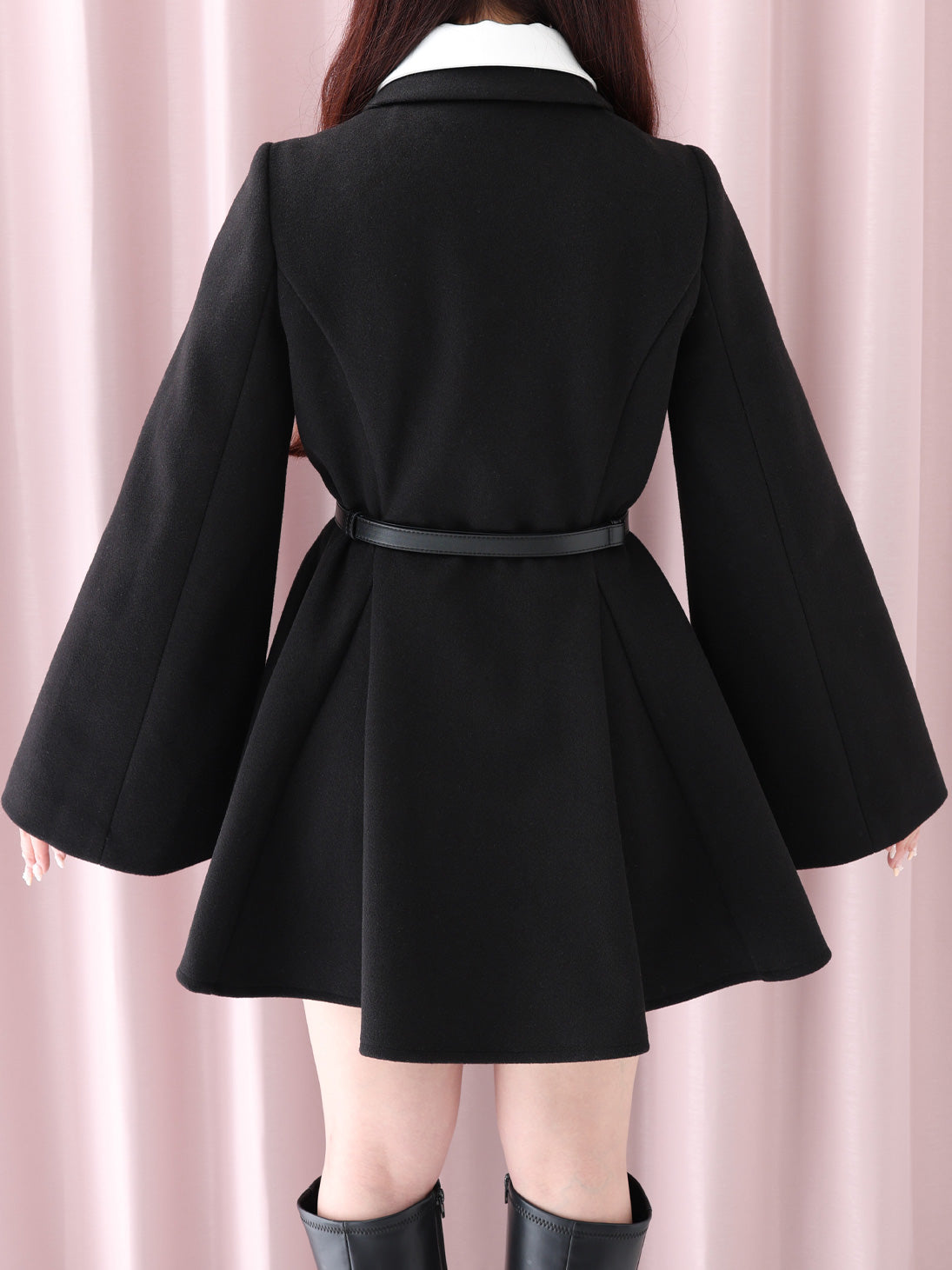 Convertible flare coat(eme10554)