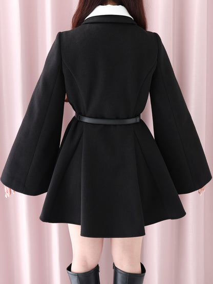 Convertible flare coat(eme10554)