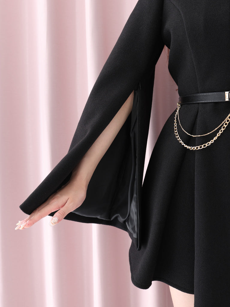 Convertible flare coat(eme10554)