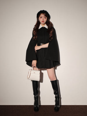 Convertible flare coat(eme10554)