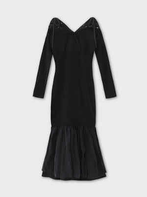 Sheer beaded mermaid onepiece(eme10558)