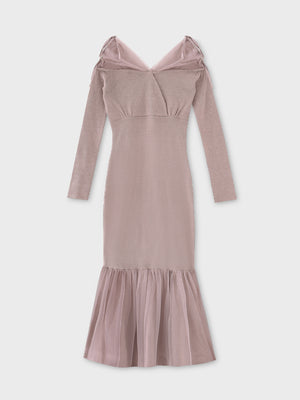 Sheer beaded mermaid onepiece(eme10558)