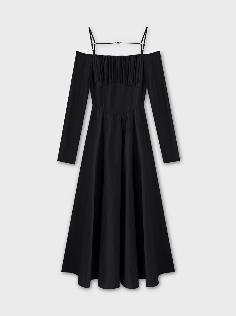 Strap flare volume onepiece(eme10560)