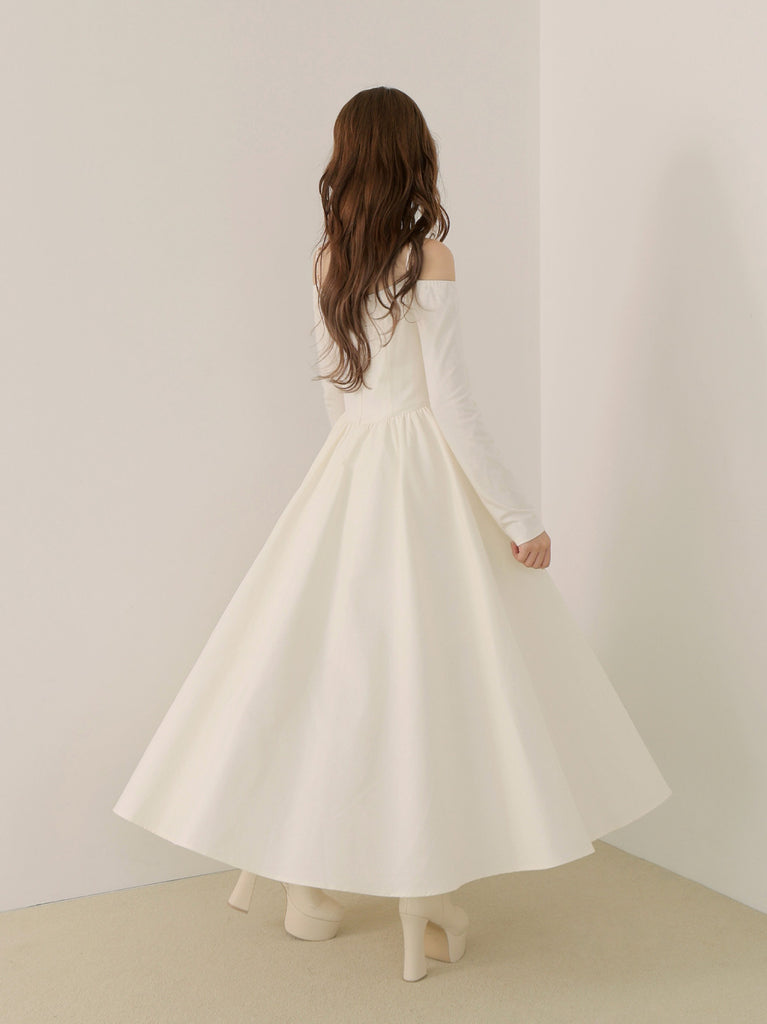 Strap flare volume onepiece(eme10560)